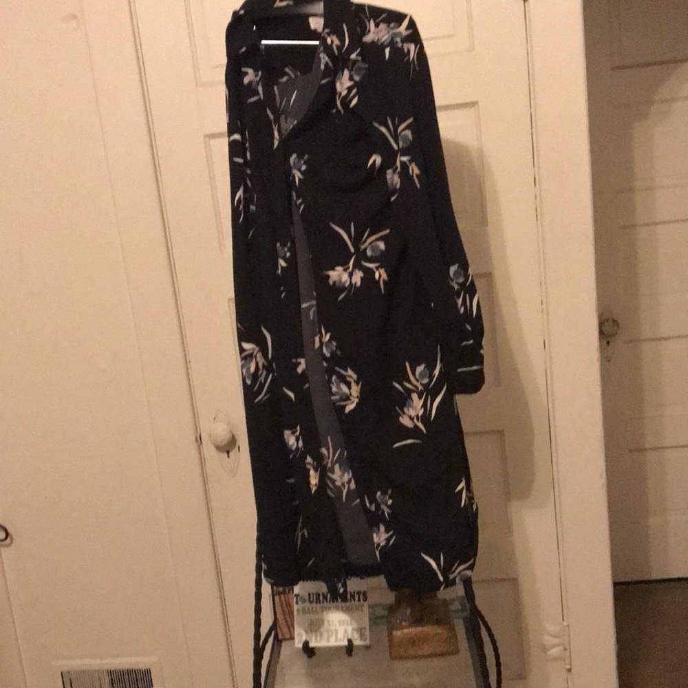 Floral dress midi